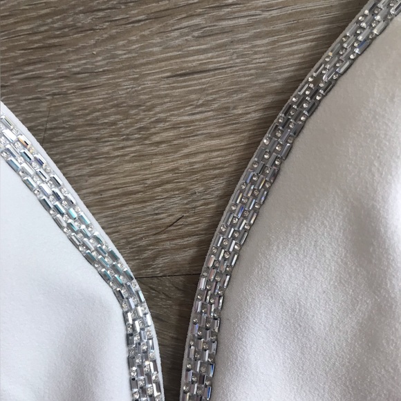 Lulus Mermaid White Rhinestone Maxi Dress - Picture 3 of 16